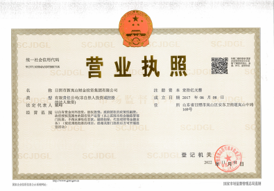 日照市新嵐山財金投資集團(tuán)
